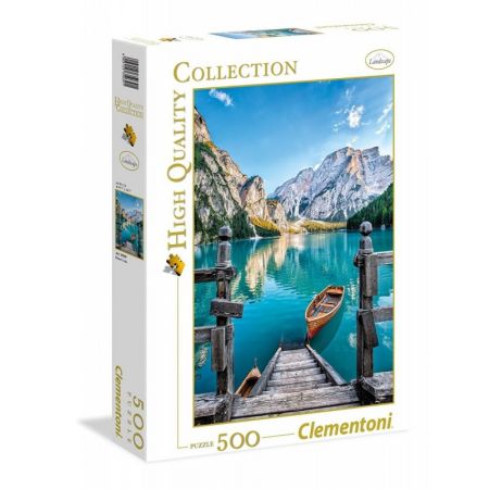 Puzzle 500 Braies Lake