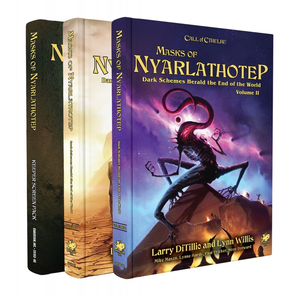 Call of Cthulhu RPG: Masks of Nyarlathotep (Slipcase Set)