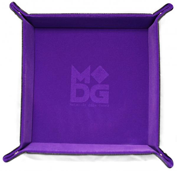 Foldable Dice Tray (Purple)
