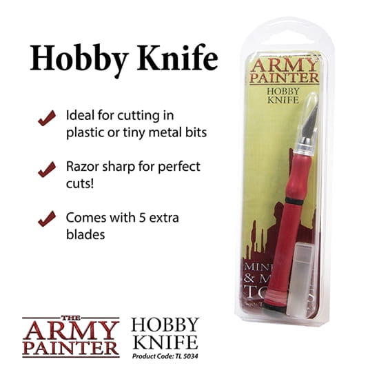 Army Painter: nóż modelarski (Hobby Knife)