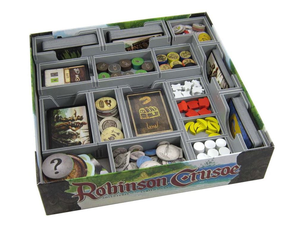 Folded Space: Insert do gry Robinson Crusoe Przygoda na Przeklętej Wyspie