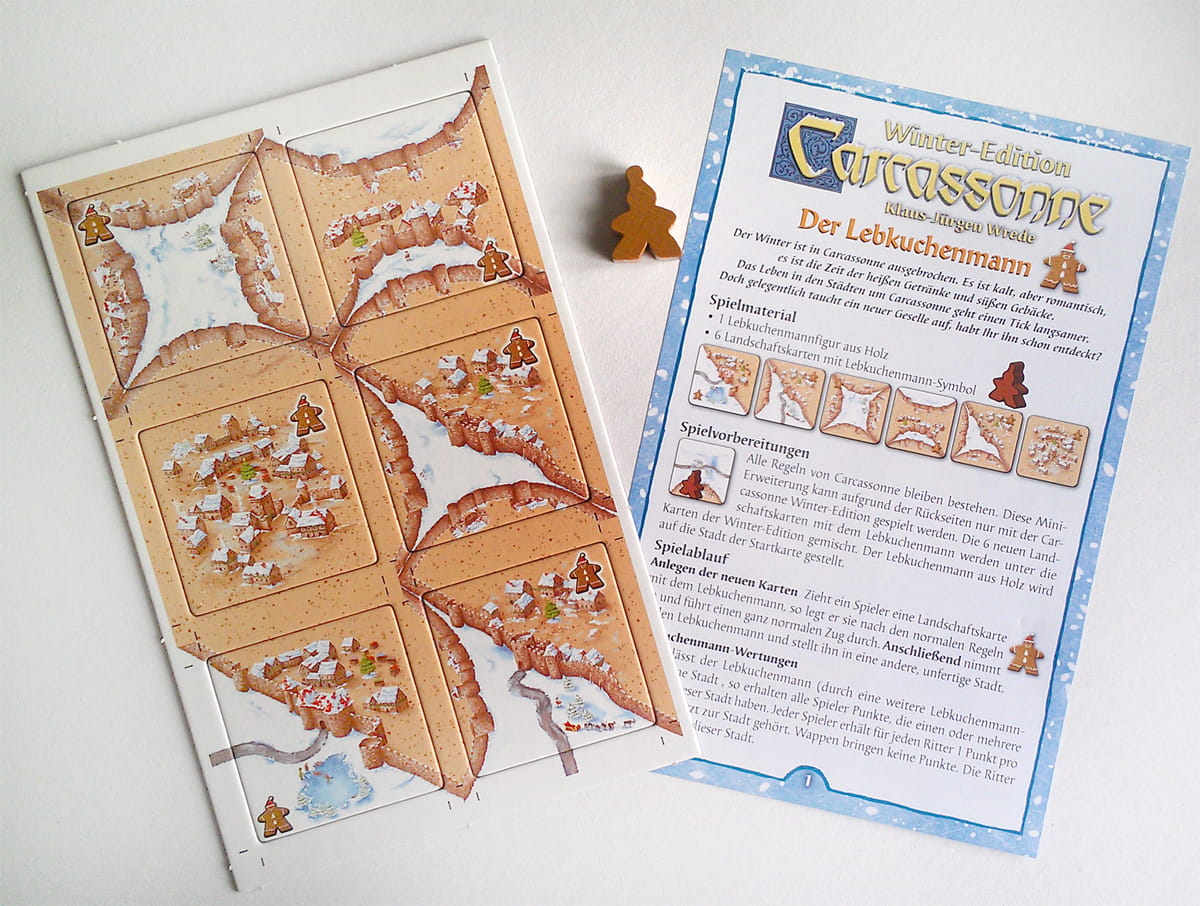 Carcassonne: Winter Edition - Gingerbread Man mini-expansion