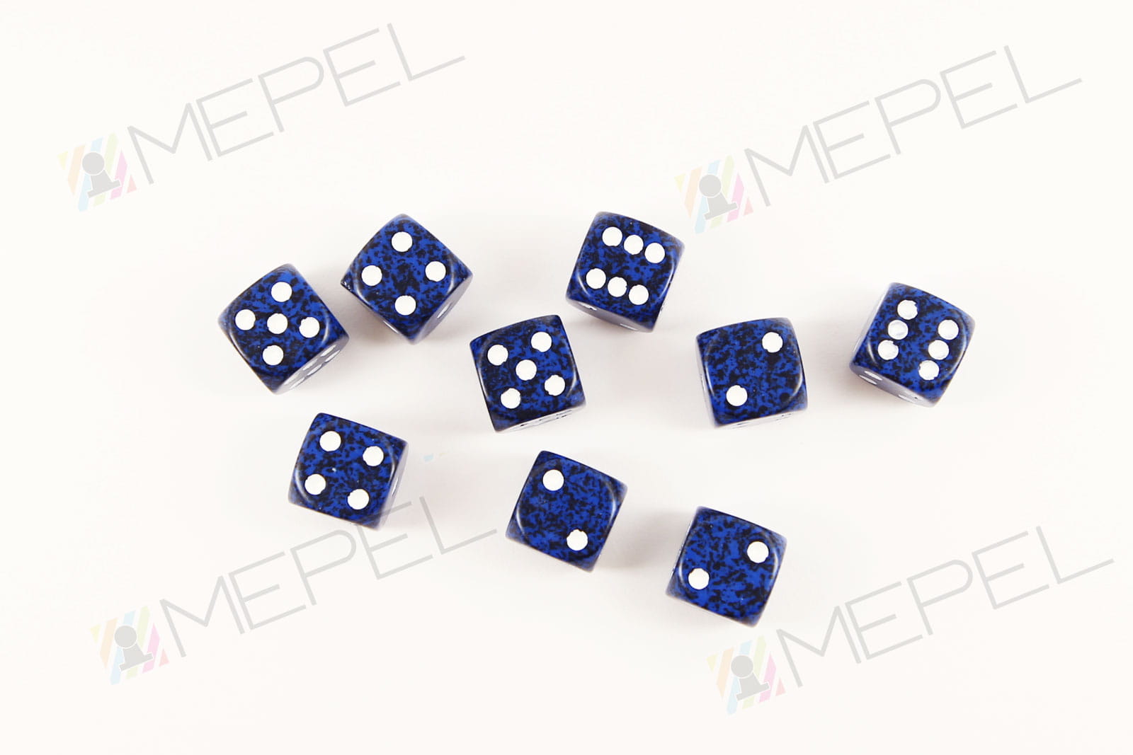 Kości Chessex - kostka k6 12mm Speckled Stealth