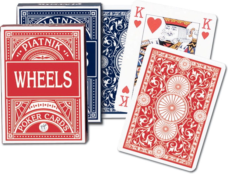 Wheels playing cards