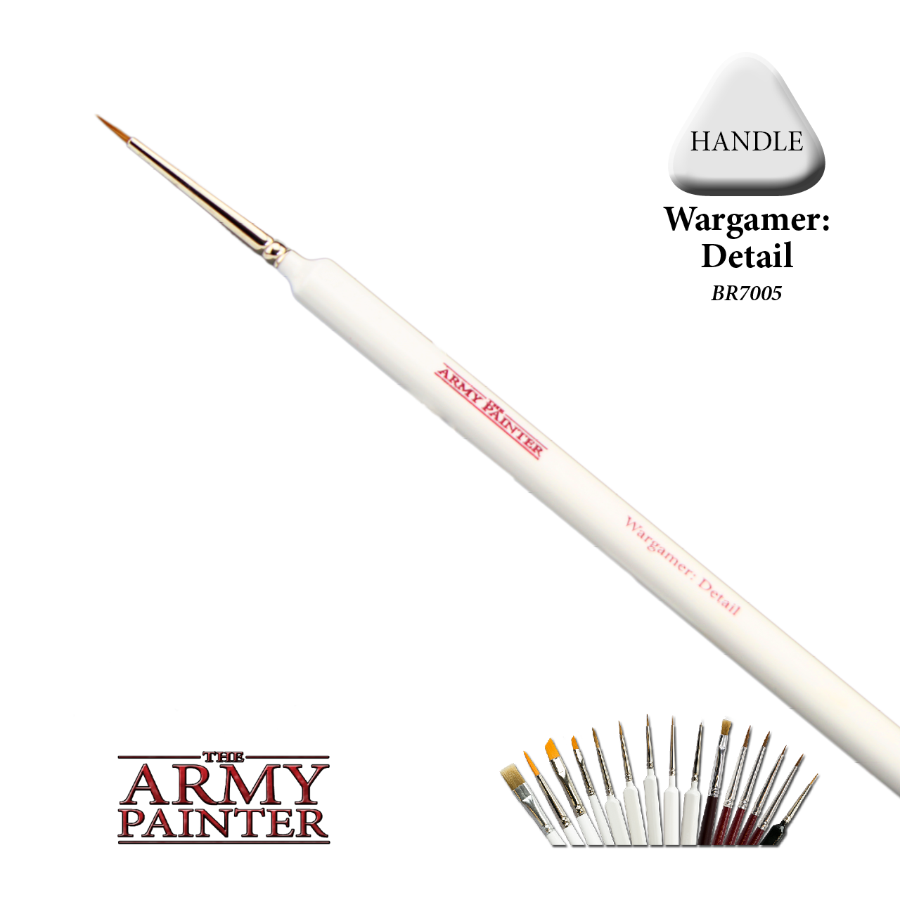 Army Painter: Wargamer Brush - Detail