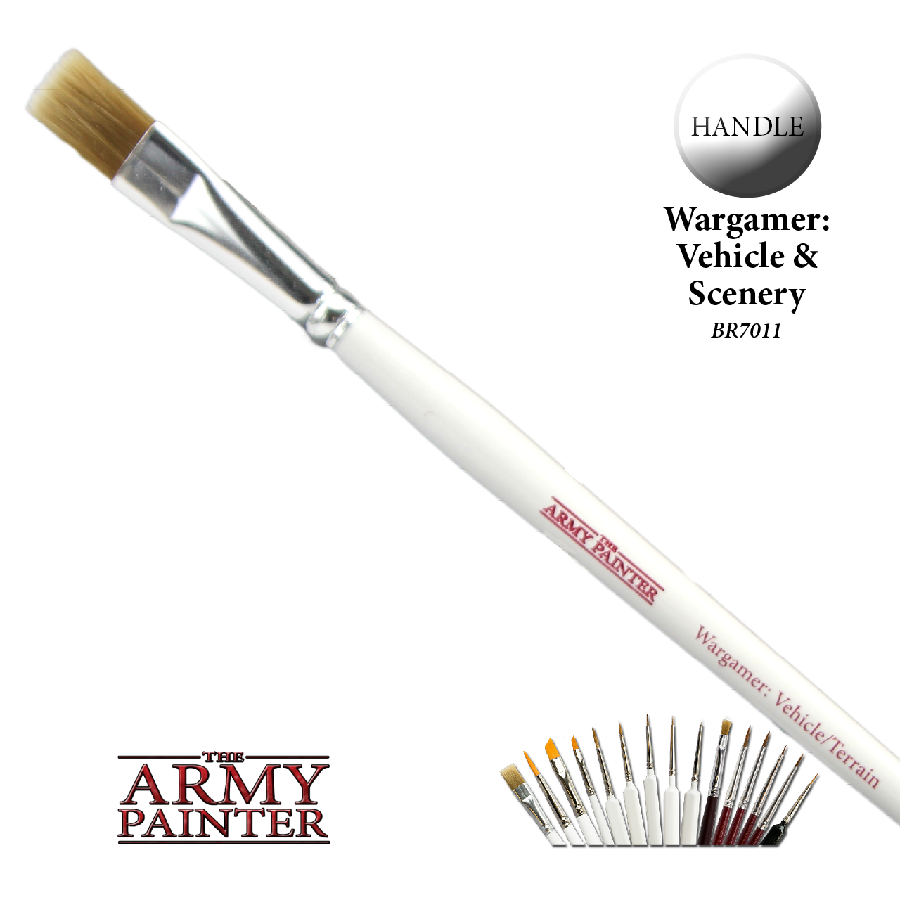 Army Painter: Wargamer Brush - Vehicle & Terrain