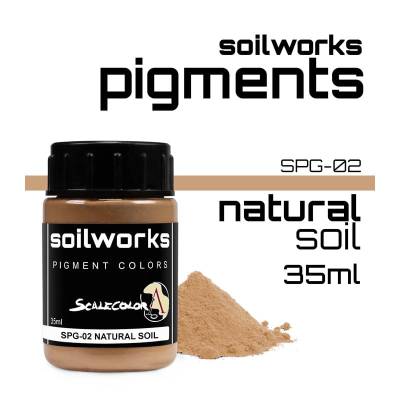 Scale75 Soil works: Natural Soil pigment