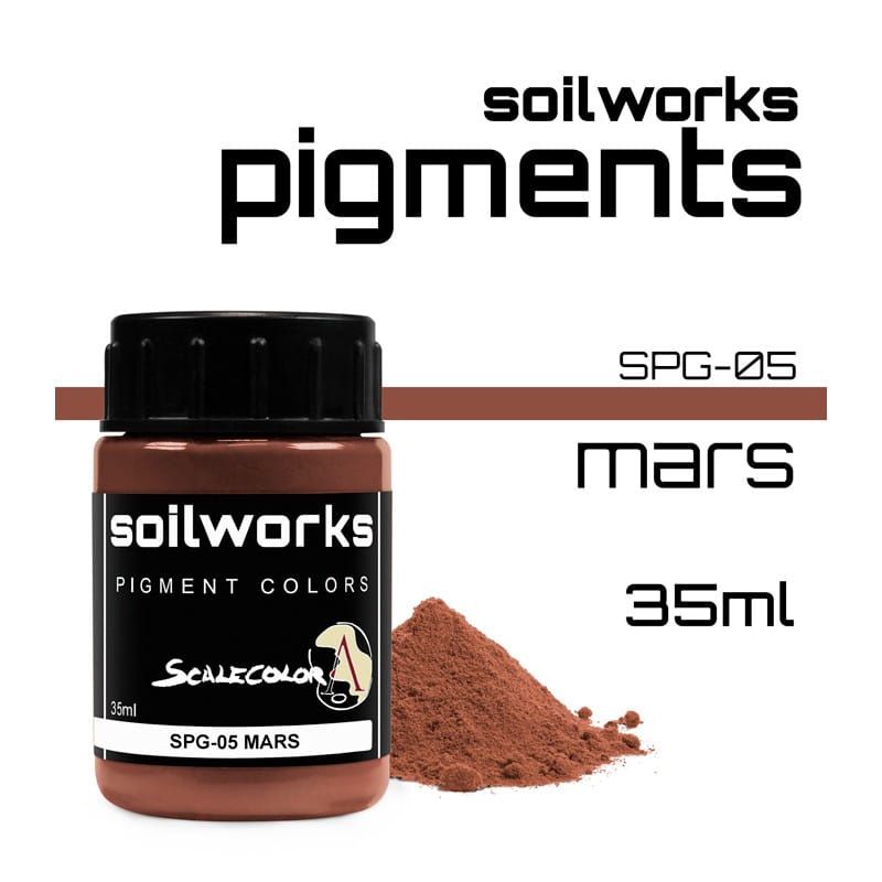 Scale75 Soil works: Mars pigment