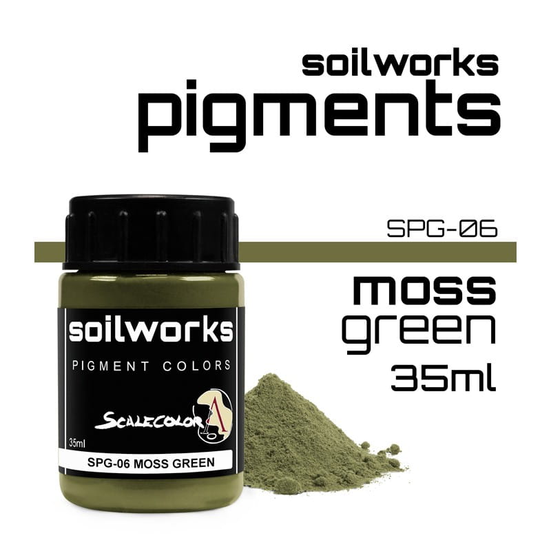 Scale75 Soil works: Moss Green pigment