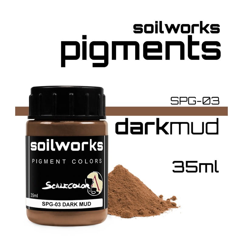 Scale75 Soil works: Dark Mud pigment