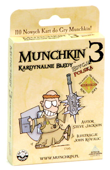 Munchkin 3 - Kardynalne Błędy