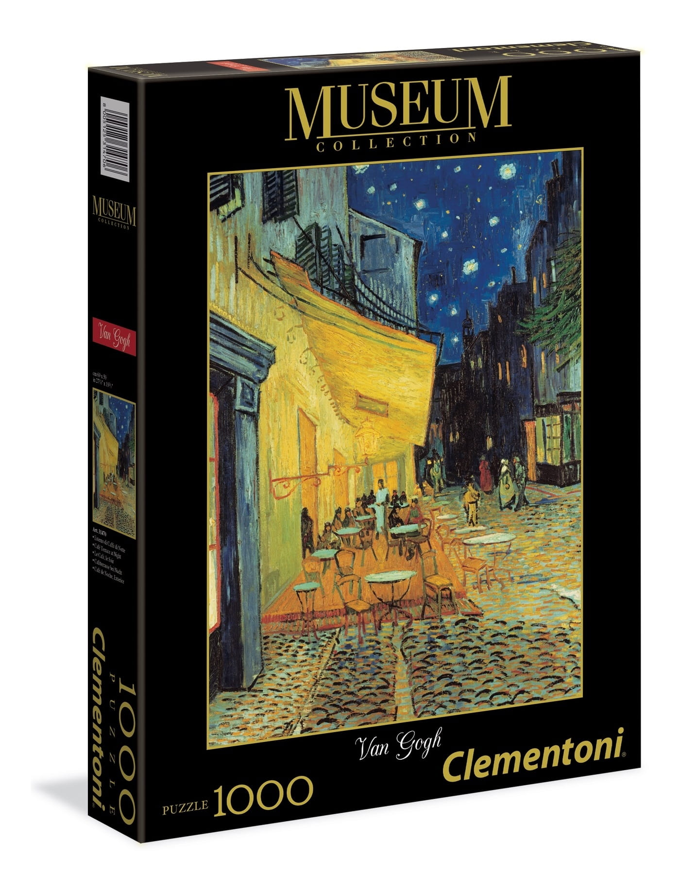 Puzzle 1000 Museum Collection: Van Gogh - Tarasy kawiarni w nocy
