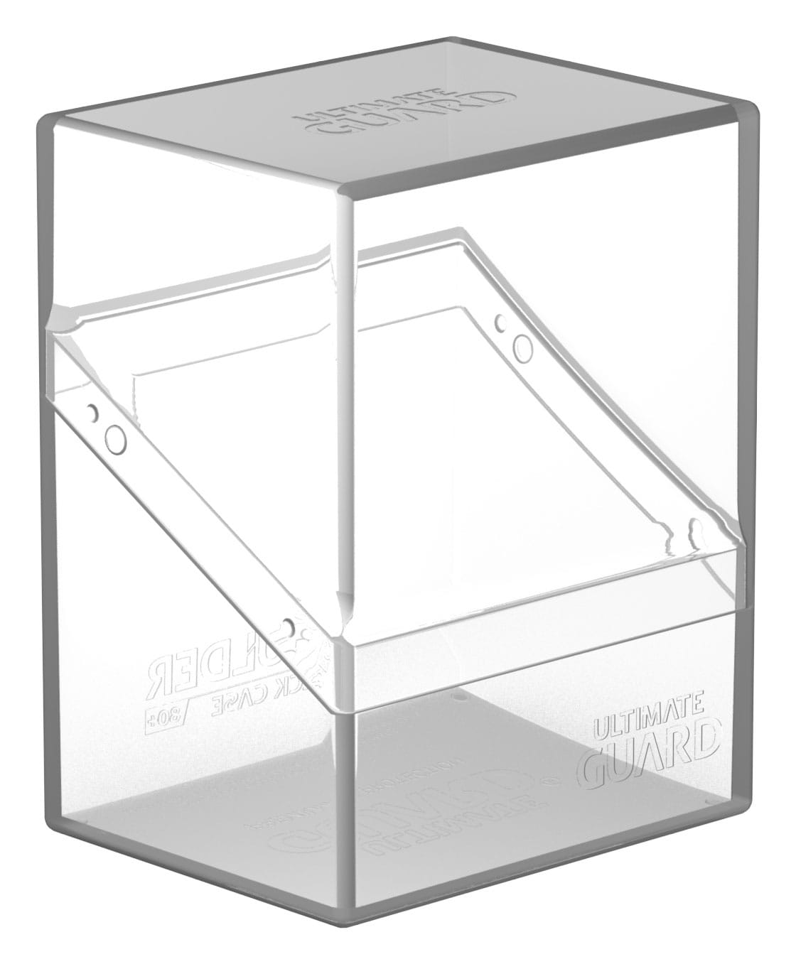 Pudełko na karty Ultimate Guard Boulder Deck Case 80+ Clear