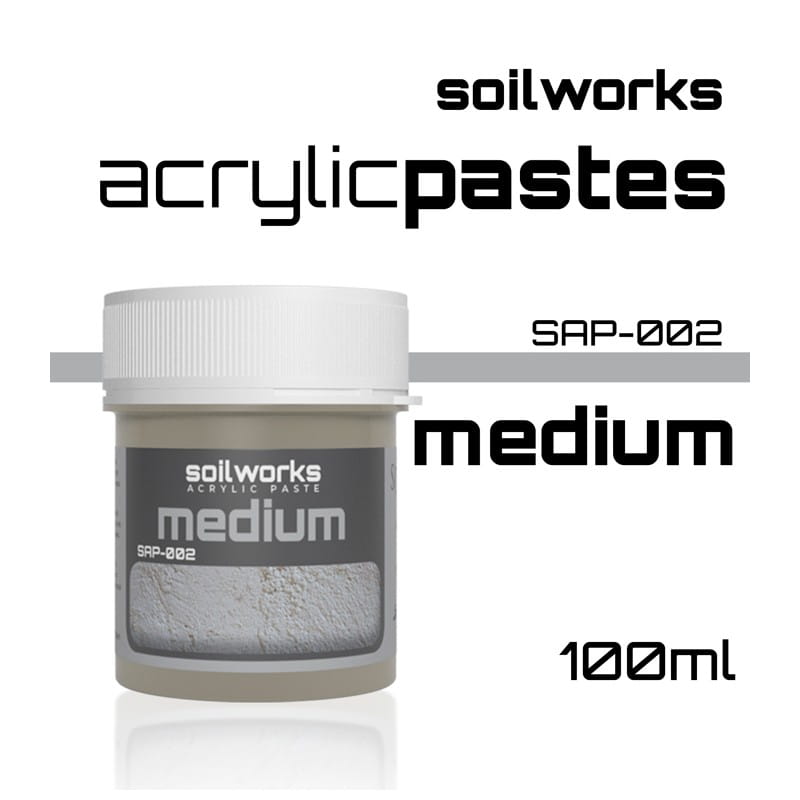 Scale75 Soil works: Acrylic Paste - Medium
