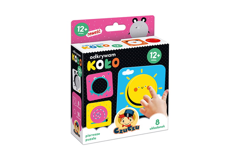 CzuCzu: Pierwsze Puzzle - Odkrywam Koło 12m+