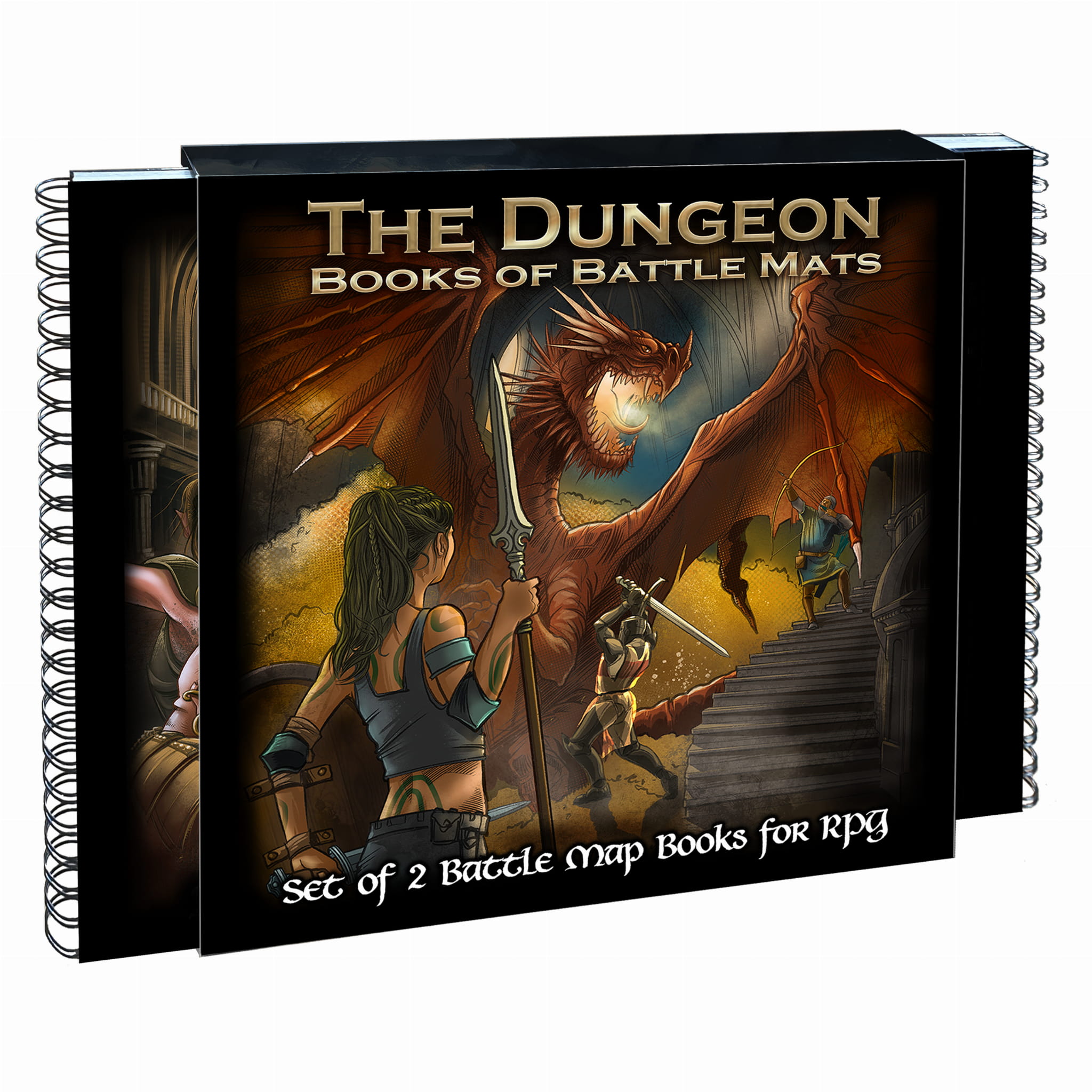 The Dungeon - Księgi mat RPG