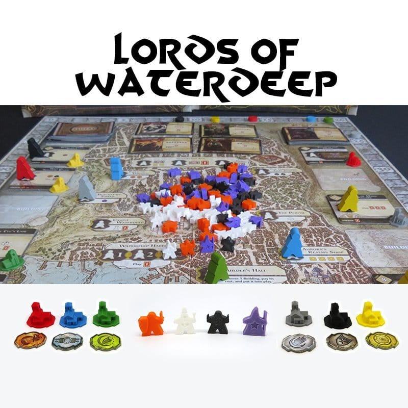 Elementy zamienne do Lords of Waterdeep: zestaw pionków