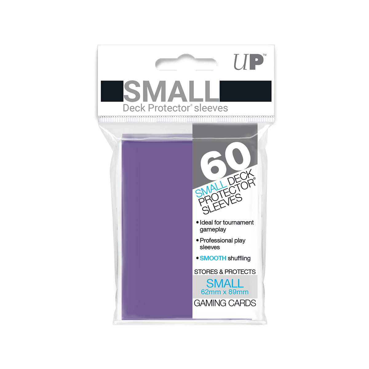 Koszulki na karty Ultra-Pro Small 62x89 mm 60 sztuk - fioletowe
