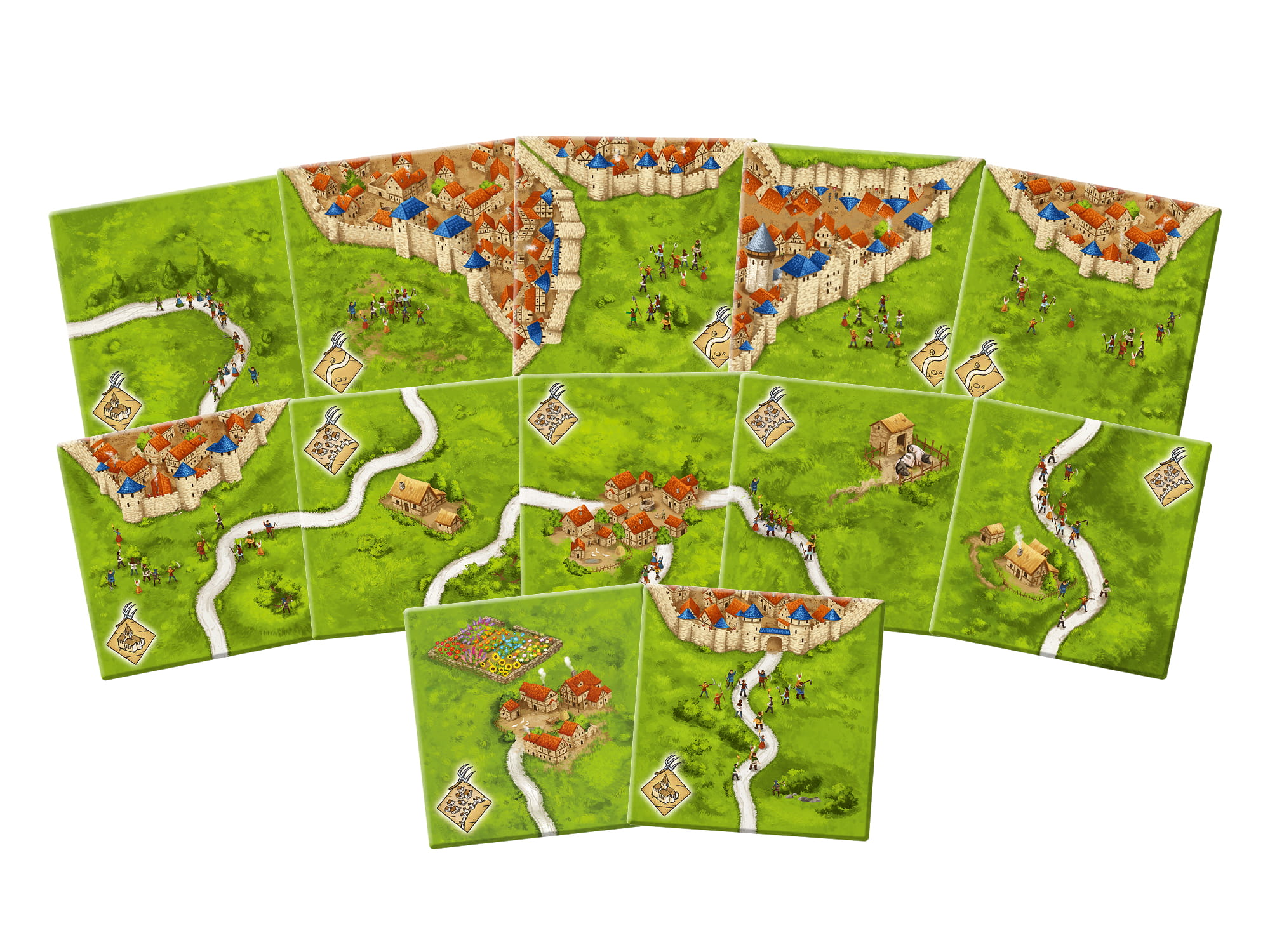 Carcassonne: The Peasants' Revolt - Peasant Revolt (third edition)