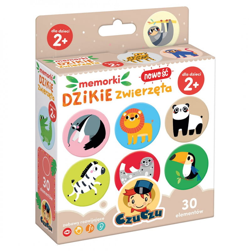 CzuCzu: Memorki - Dzikie Zwierzęta 2+