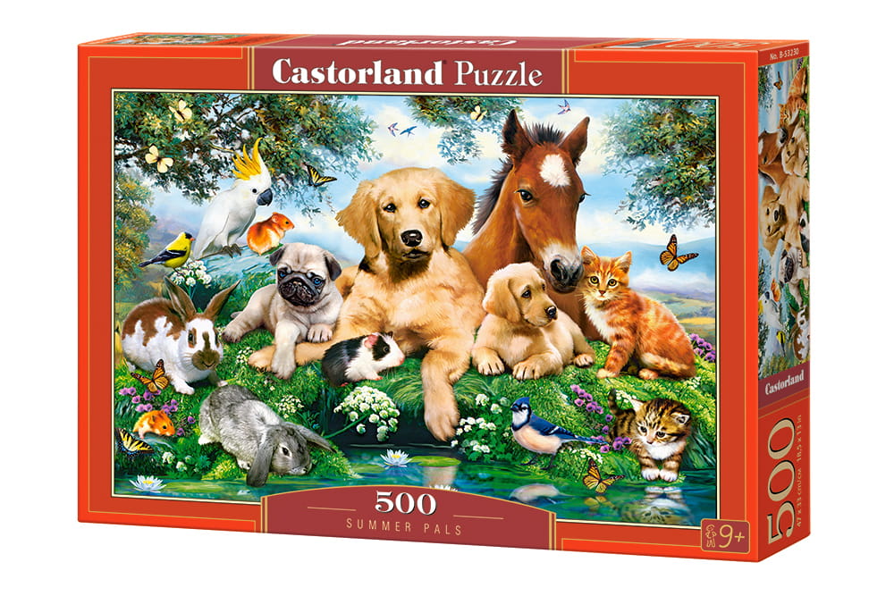 Puzzle 500 Summer Pals