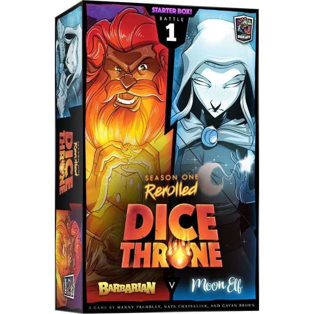 Dice Throne: Season One Rerolled - Barbarian vs Moon Elf