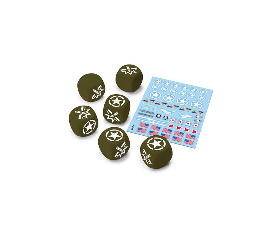 World of Tanks: Miniature Game - American Dice and Stickers