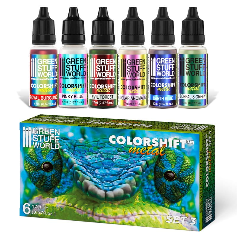 Green Stuff World: Chameleon Acrylic Paint Set 3