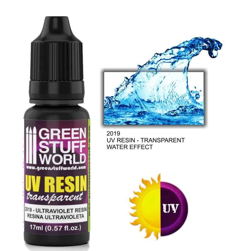 Green Stuff World: Żywica UV 17ml - Efekt Wody (Water Effect)