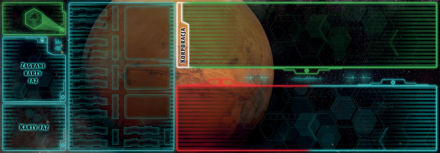 Terraformacja Marsa: Ekspedycja Ares - zestaw dwóch mat do gry