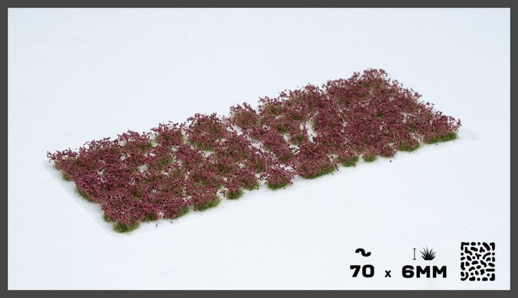 Gamer's Grass Dark Purple Flowers