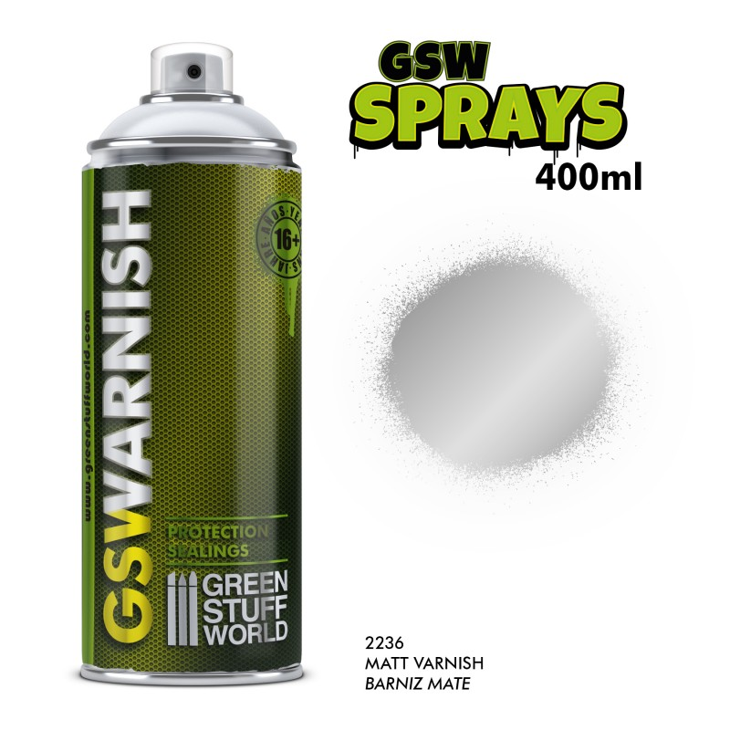 Green Stuff World: Spray Matt Varnish (400ml)