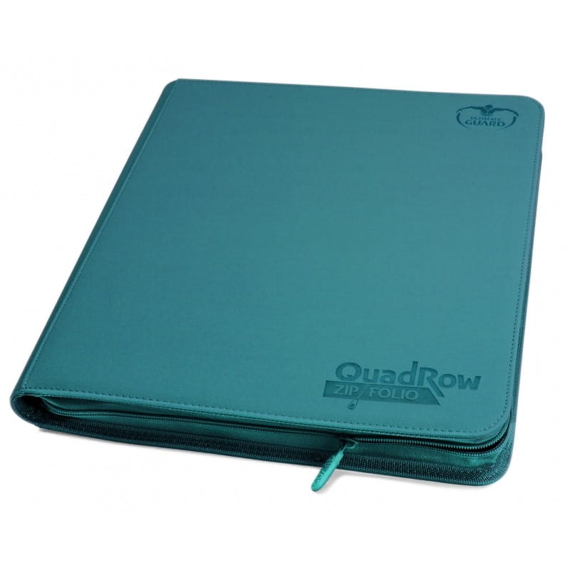 Ultimate Guard: QuadRow Zipfolio Binder 480 cards XenoSkin - Petrol