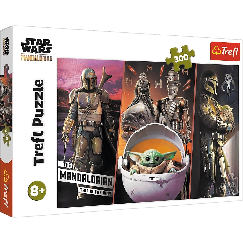 Puzzle 300 Tajemniczy Baby Yoda
