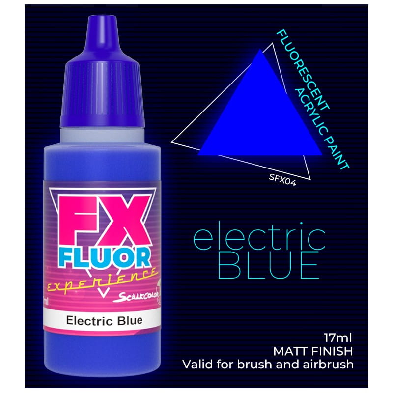 Farba Scalecolor: FX Fluor Experience - Electric Blue
