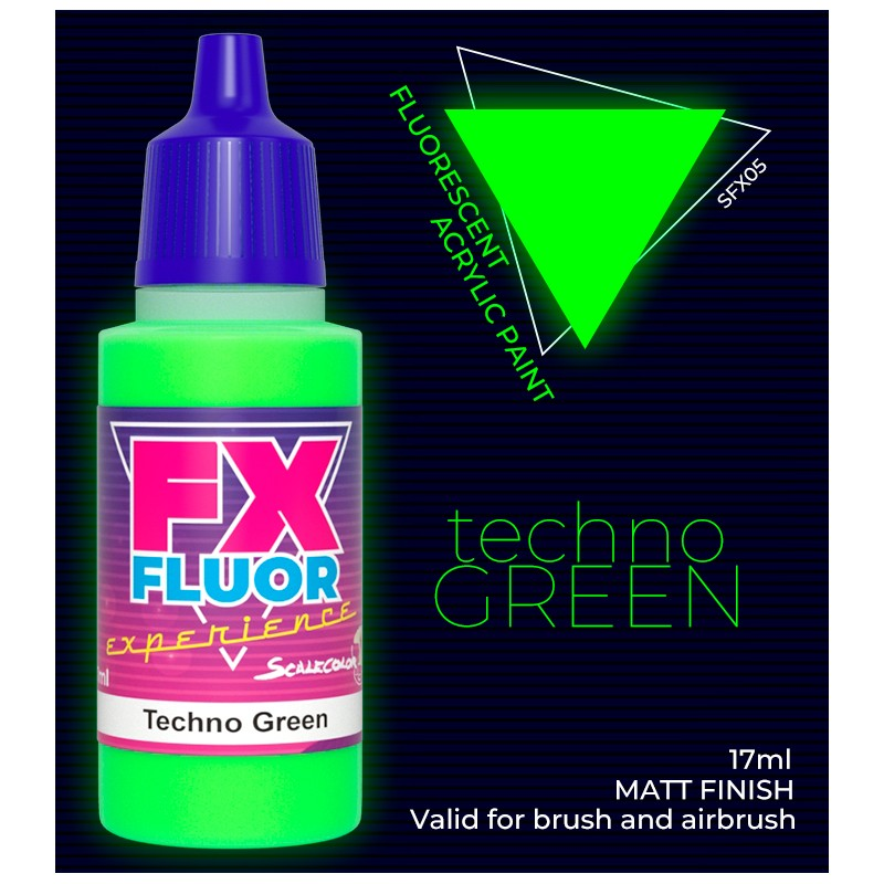 Farba Scalecolor: FX Fluor Experience - Techno green