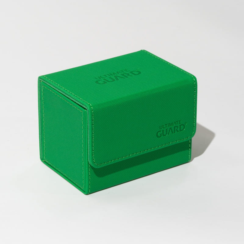 Organizer na karty Ultimate Guard SideWinder 80+ Standard Size XenoSkin Monocolor (zielony)