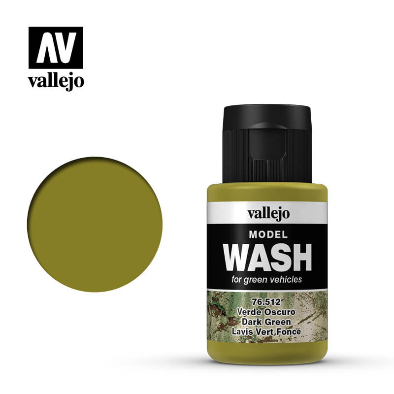 Vallejo: Model Wash - Dark Green 35 ml