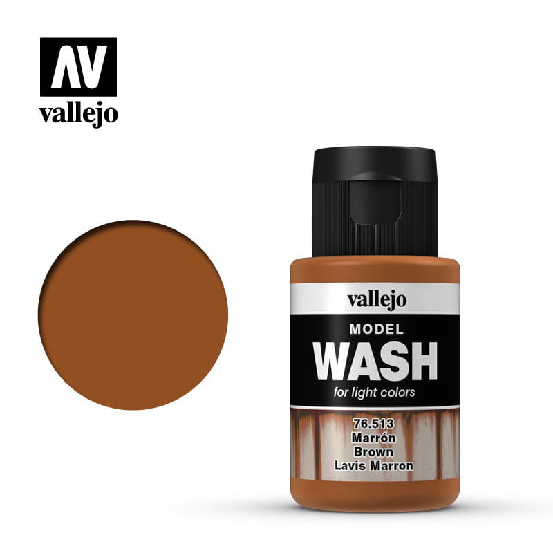 Vallejo: Model Wash - Brown 35 ml