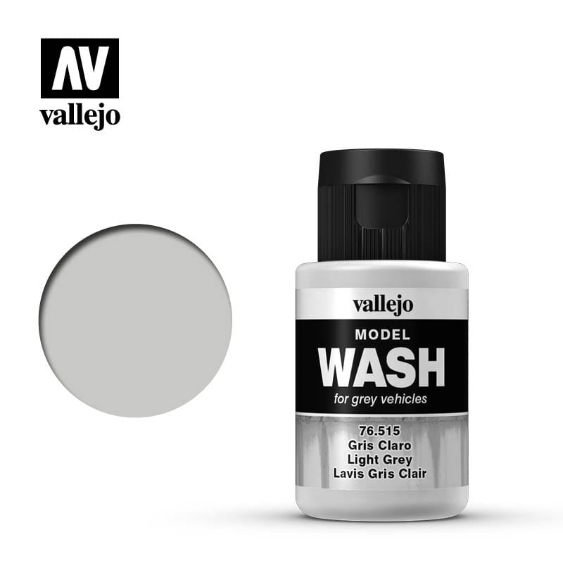 Vallejo: Model Wash - Light Grey 35 ml