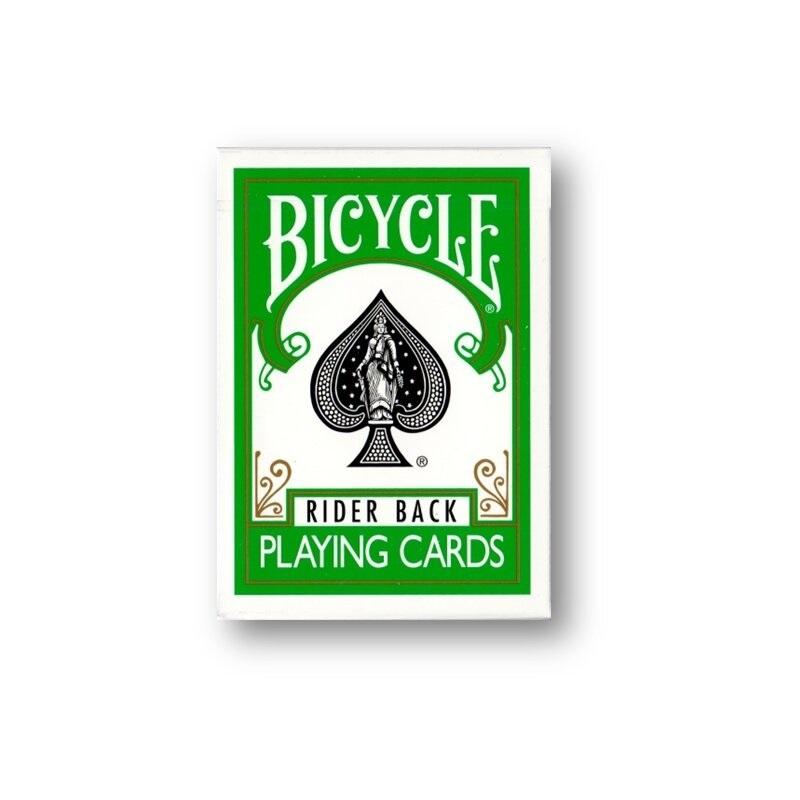 Bicycle: Rider Back - Green Deck playing cards