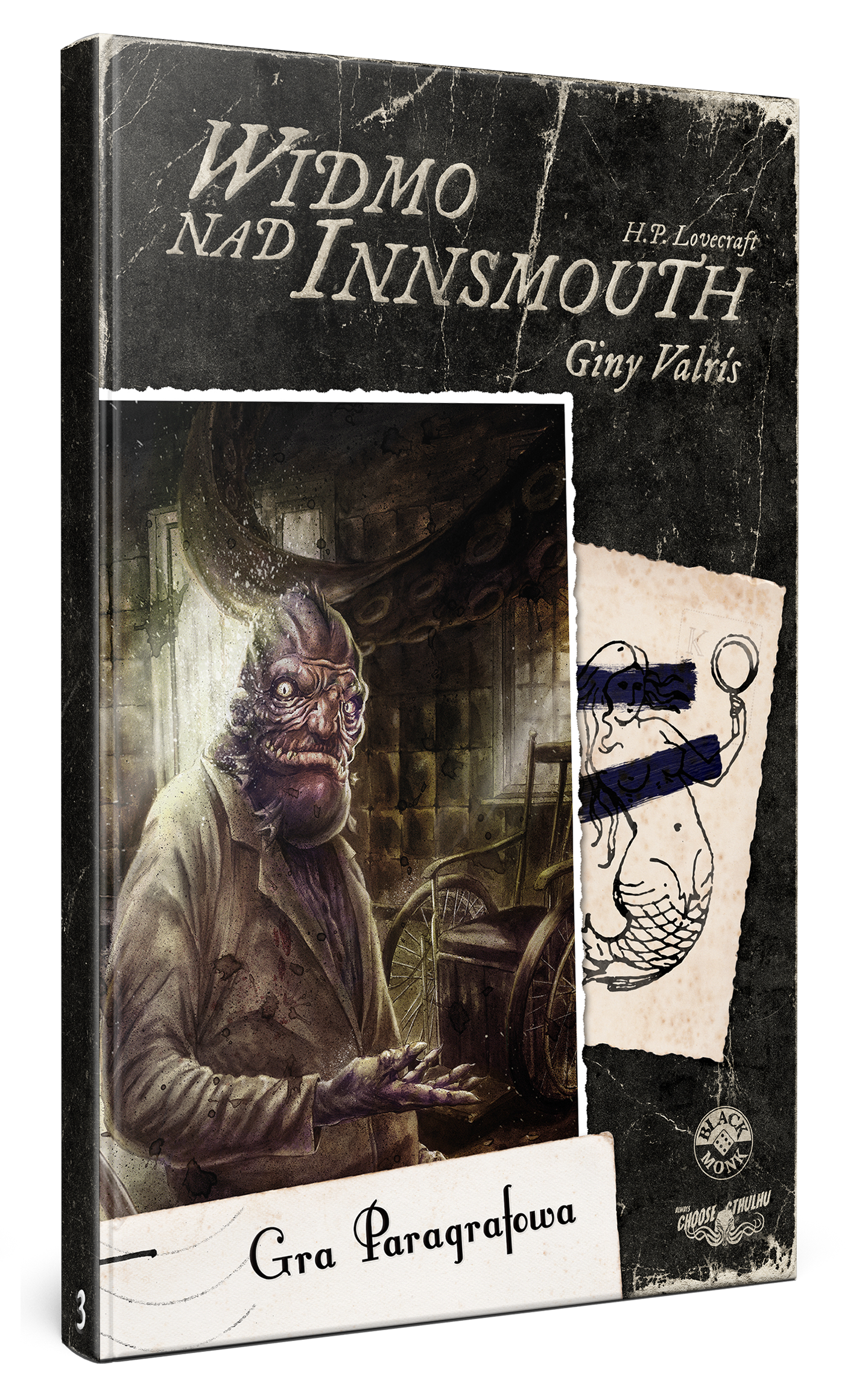 Książka paragrafowa: Choose Cthulhu 3 - Widmo nad Innsmouth