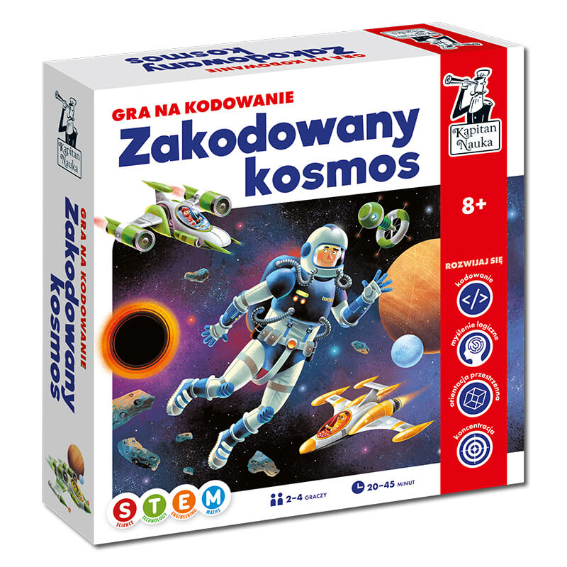 Kapitan Nauka: Zakodowany kosmos - Gra na kodowanie
