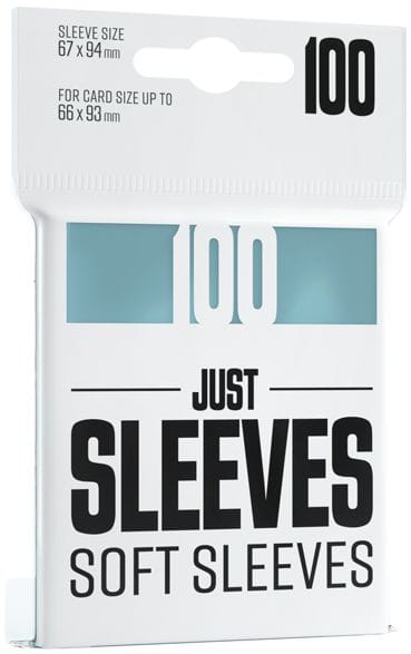 Koszulki na karty Gamegenic: Just Sleeves - Soft (67 x 94 mm) 100 sztuk