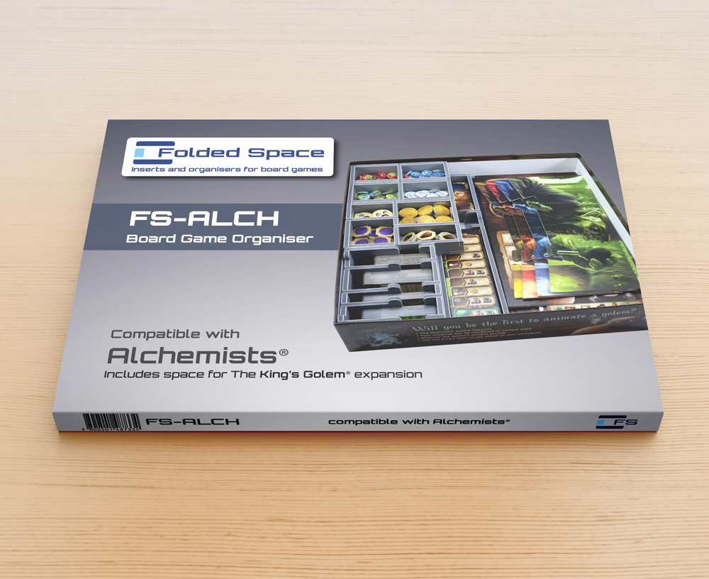Folded Space: Insert do gry Alchemicy z dodatkiem