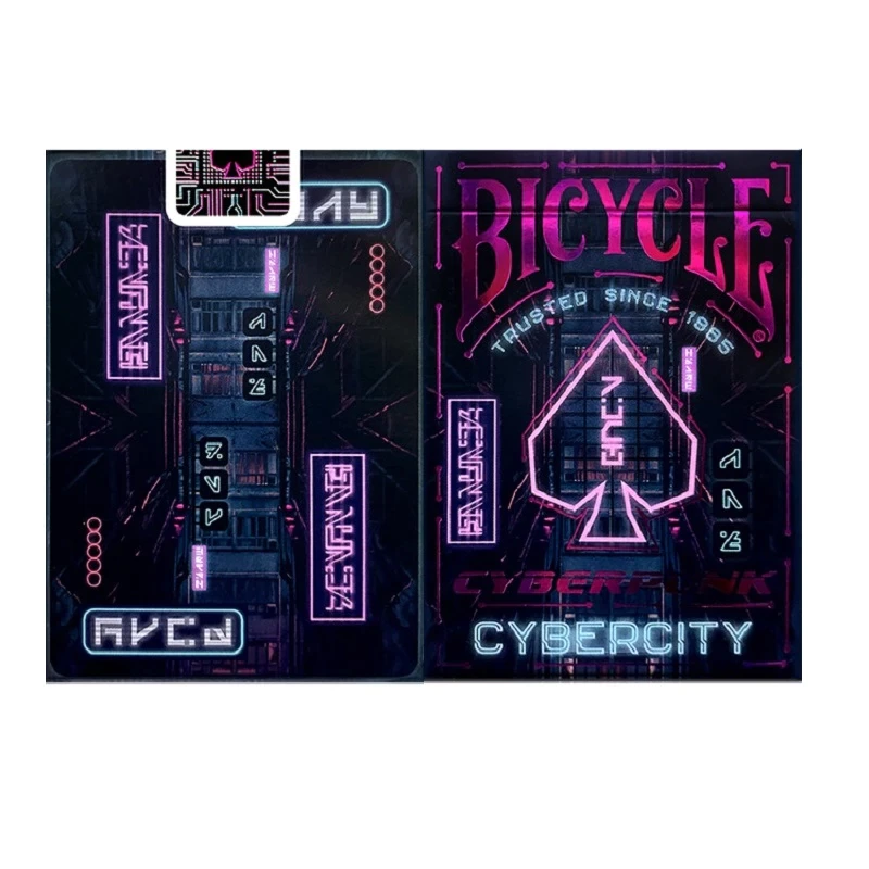 Bicycle: Cyberpunk - Cybercity playing cards
