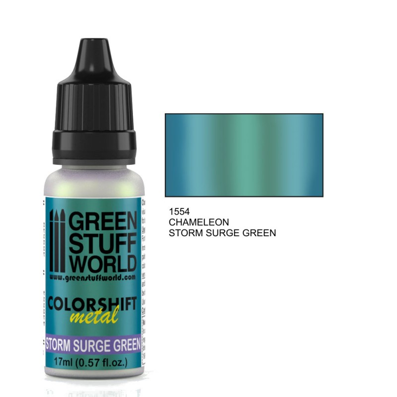 Green Stuff World: Colorshift Chameleon - Storm Surge Green