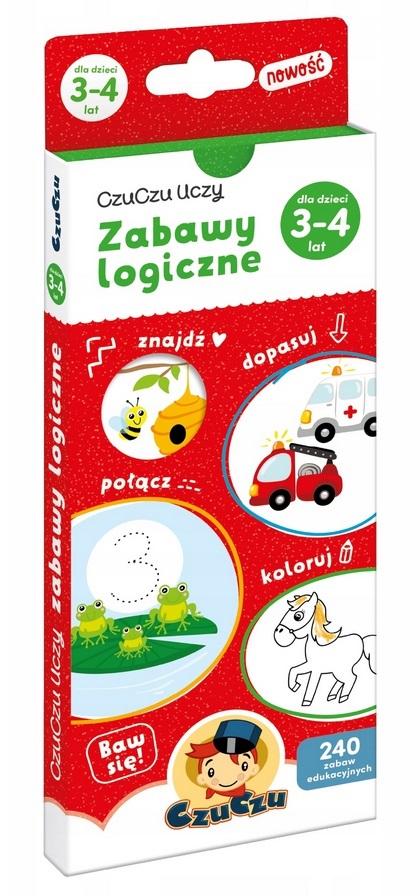 CzuCzu: Uczy - Zabawy Logiczne 3-4 lat