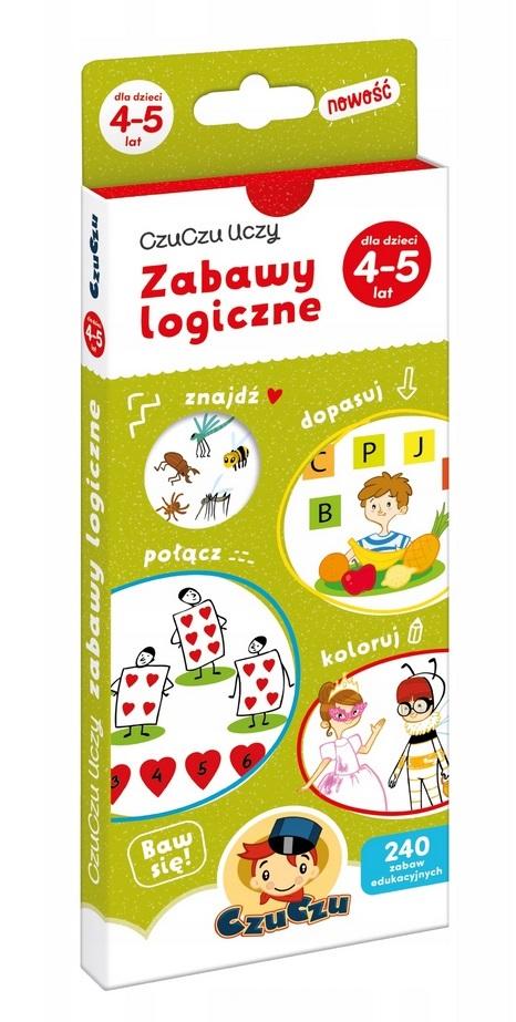 CzuCzu: Uczy - Zabawy Logiczne 4-5 lat