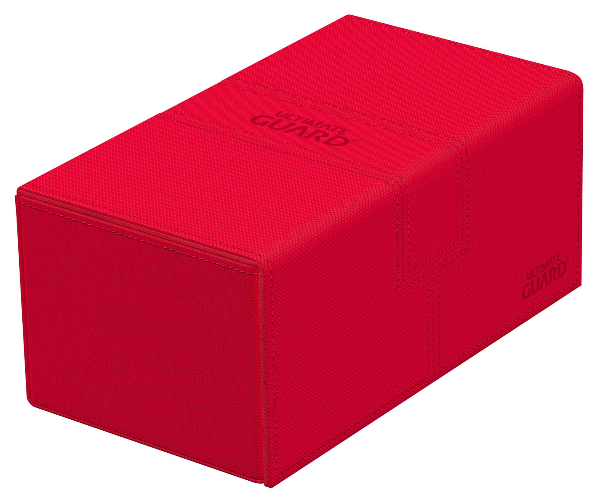 Organizer na karty Ultimate Guard Twin Flip’n’Tray 200+ Xenoskin Red